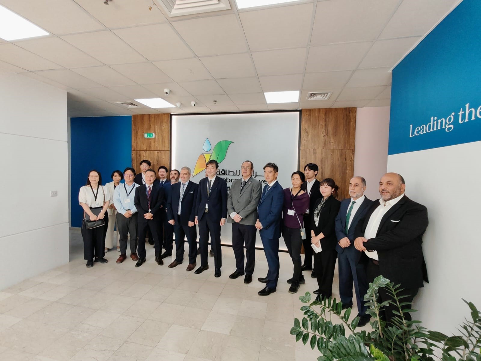 Japanese Ambassador Visits Nebras Power Jordan 